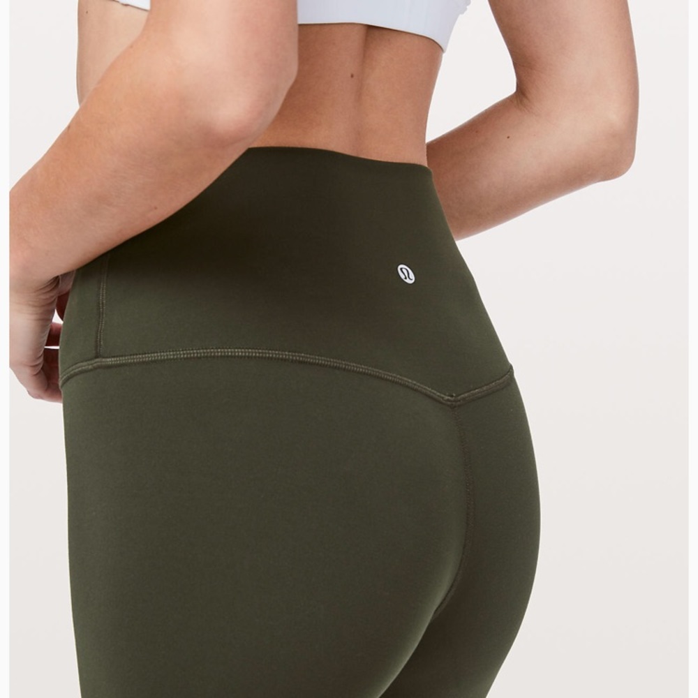 Olive Align Pant Lulu - Picture 4 of 6